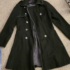 Leather coat